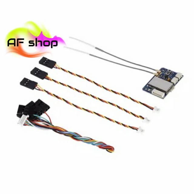 Flysky fs-x6b 2.4G PPM i-bus 6Ch Receiver untuk FS-i6 FS-i4 FS-I6S Tra