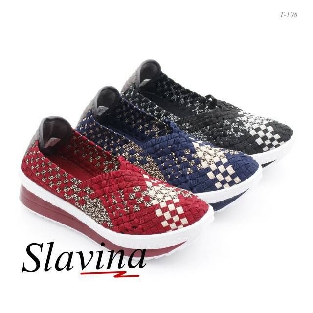 Slavina Knit Wedges Rajut Series