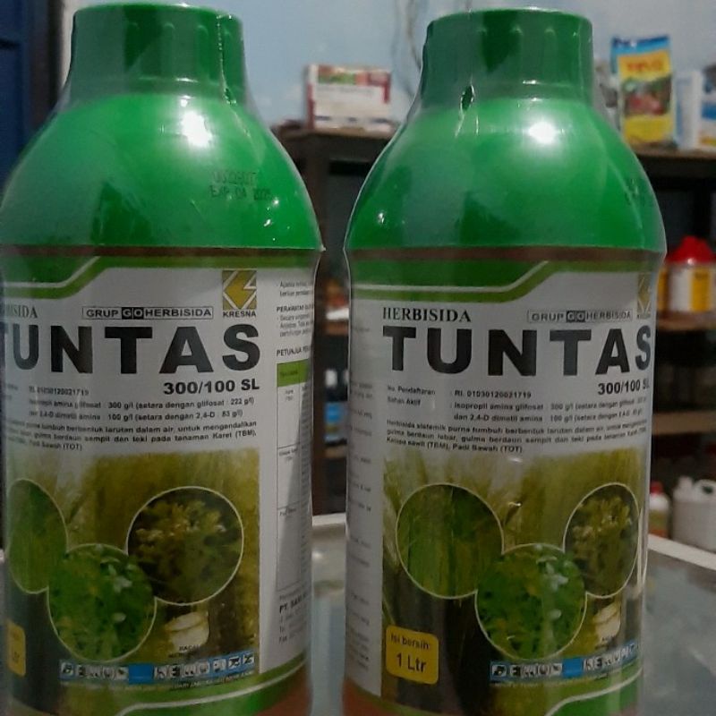 herbisida TUNTAS 130sl.obat pembasmi rumput