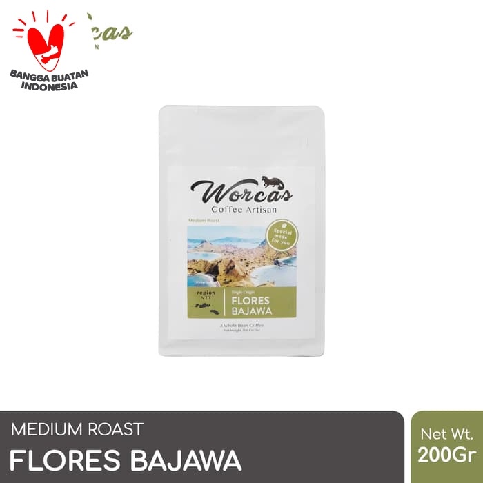 

ds011css Kopi Arabica Flores Bajawa 200 Gram Medium Roast (Biji/Bubuk) - Kopi Biji Ds20X11