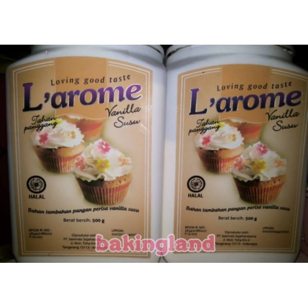 

Unik 500gr Susu Larome Vanila Limited
