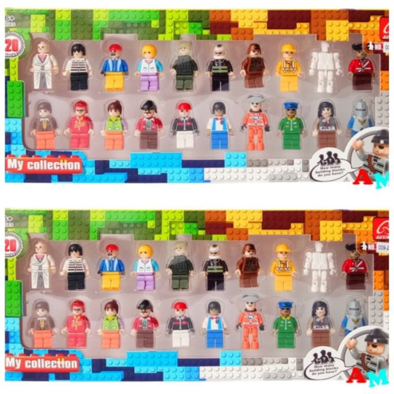 Mainan Lego anak figurine figur Lego building block my colletion