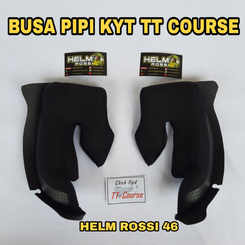 [COD] Cheek pad - busa pipi KYT TT COURSE size S M L XL XXL