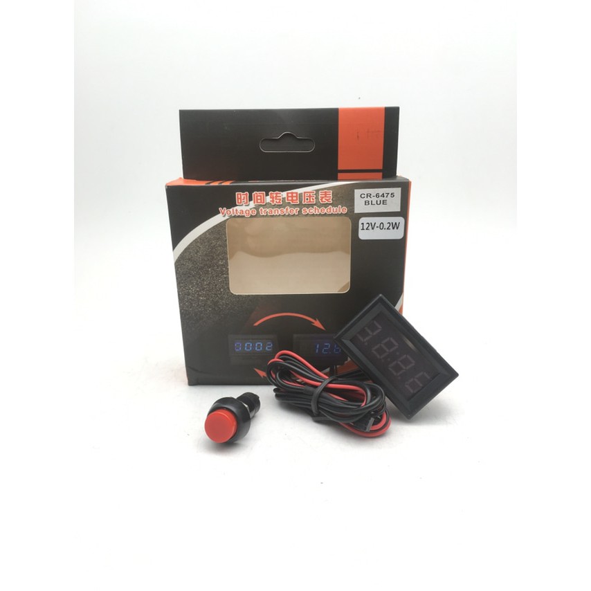 Jam Digital DC Mini Clock Watch Motor & Mobil Waterproof #Sportmotor