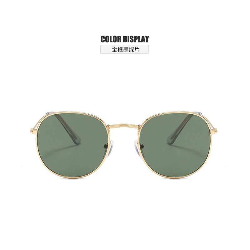 •OKEY BELI•KC346 KACAMATA FASHION UNISEX STYLE KOREA KACA MATA KEREN IMPORT KACA MATA MURAH cod-GOLD DARK GREEN