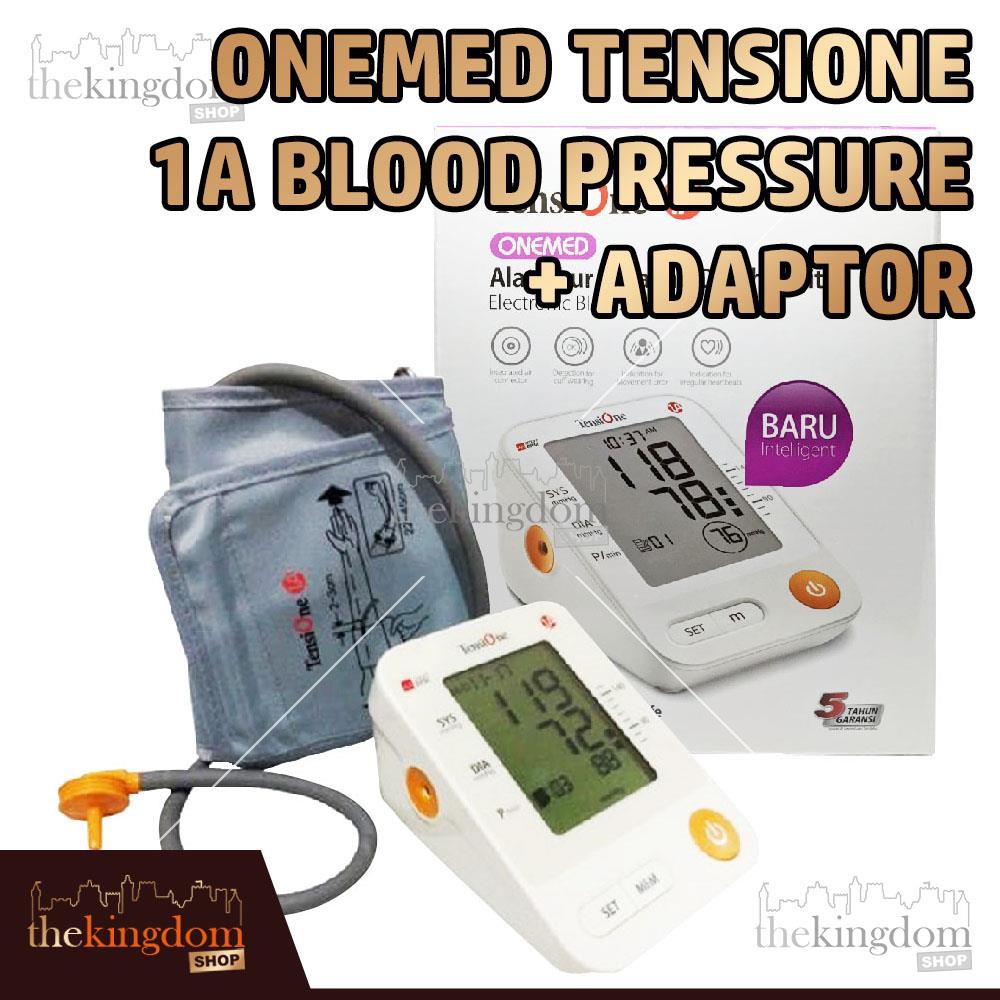(Original) OneMed TensiOne 1A with Voice Adaptor Tensimeter Digital Tensi One Pengukur Tekanan Darah