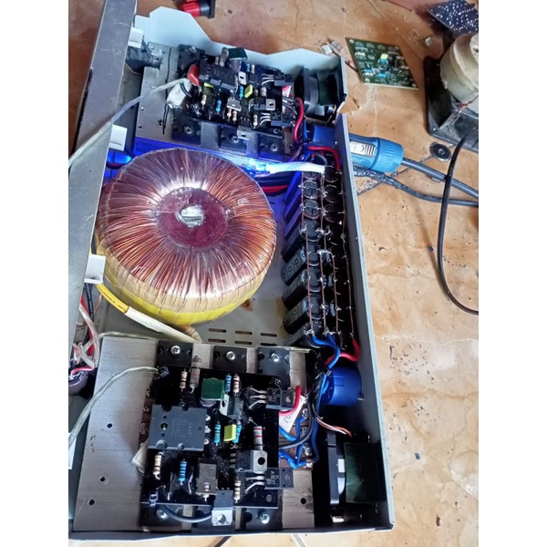 Power Amplifier (Trafo 5A CT55)