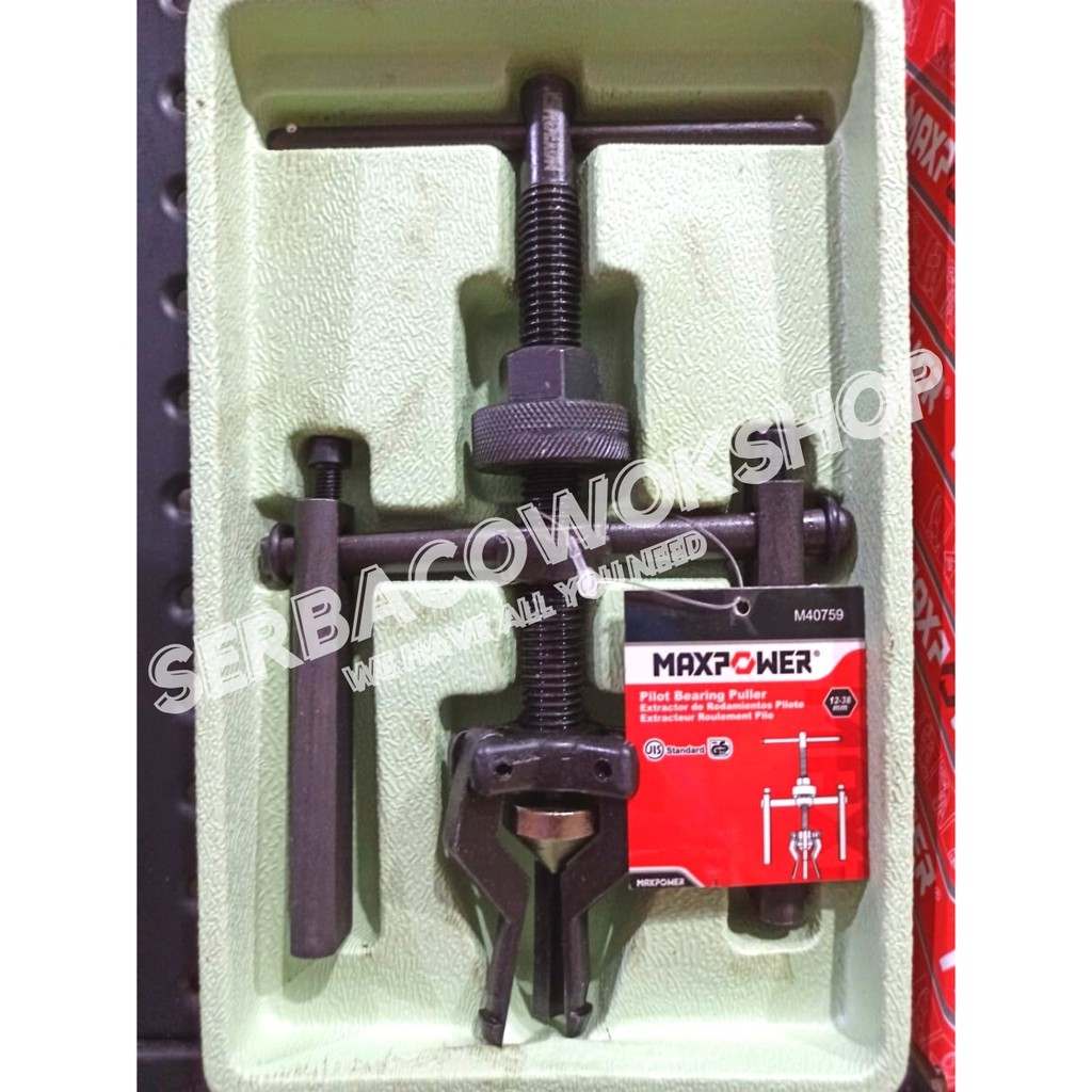 Maxpower Pilot Bearing Puller 12mm - 38mm (1/2&quot; - 1 1/2&quot;) Treker Cabut Bearing Termurah Berkualitas