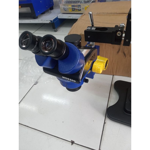 Microscope Trinokular MECHANIC MOS300-L2 PLUS LAMPU LED ORIGINAL