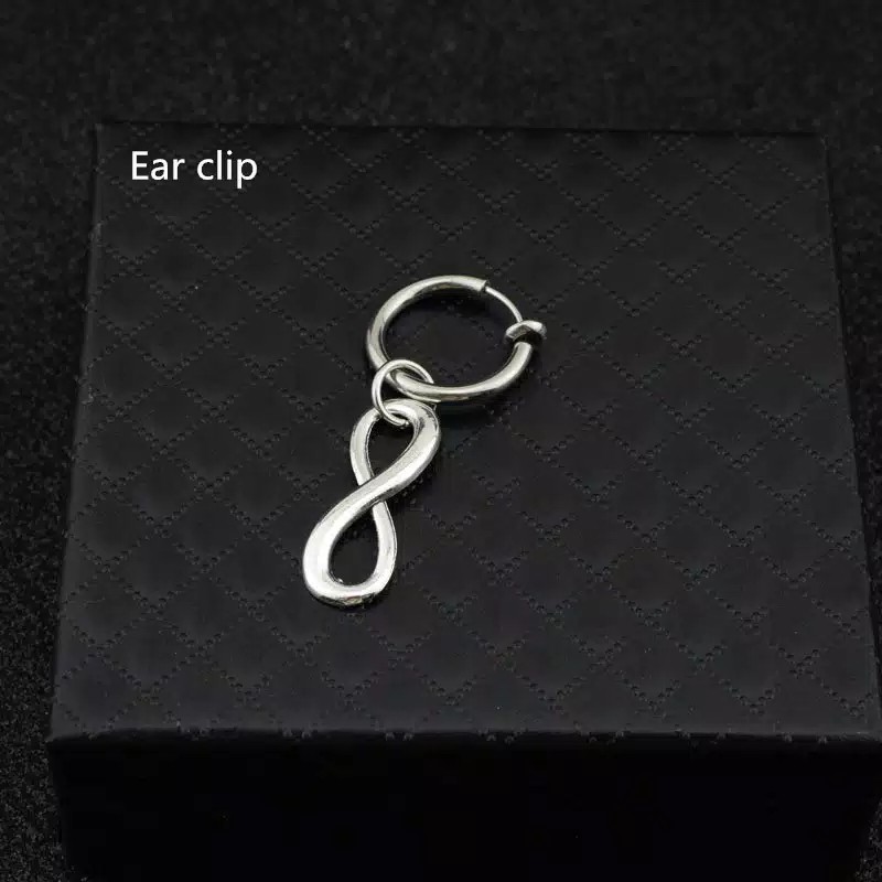 EE0447 - Anting JEPIT Tanpa Tindik Pria Wanita Kpop Korea BTS EXO GOT7