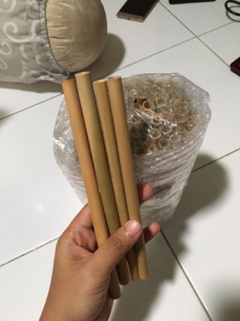 Sedotan Bambu Premium (asli Bali)