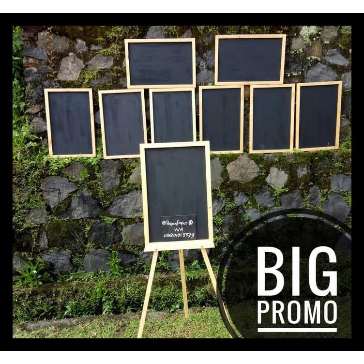 

Jual Papan Tulis Kapur Murah Standing 40*60Cm Terbaik