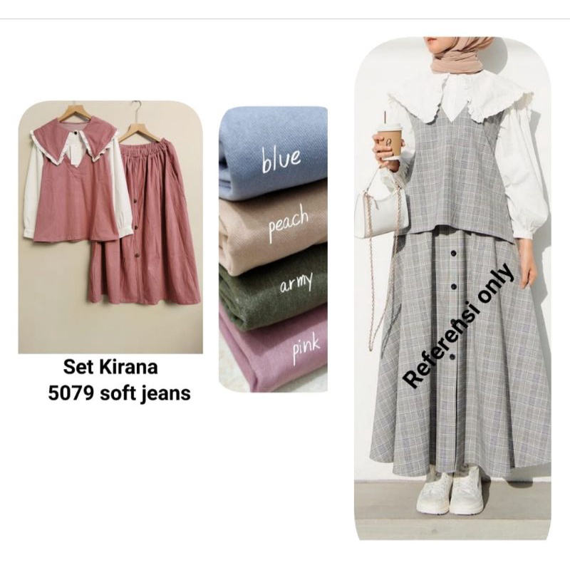 SET KIRANA/SET ROK/ ONE SET CLARKE/ MODEL TERBARU