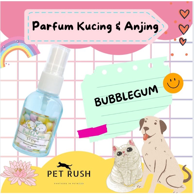 PARFUM KUCING | MINYAK WANGI KUCING 30 ML | 24 AROMA FRESH