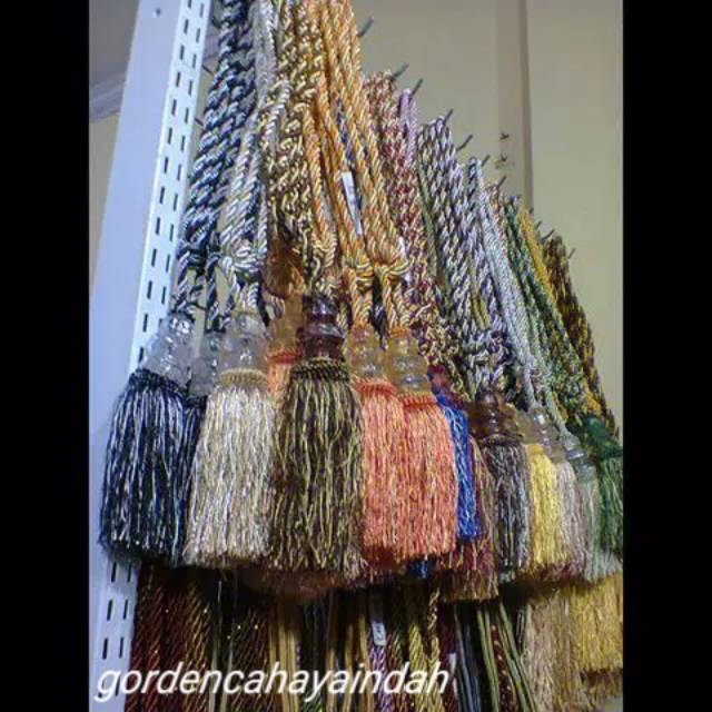 Tali tasel gorden gantungan gorden