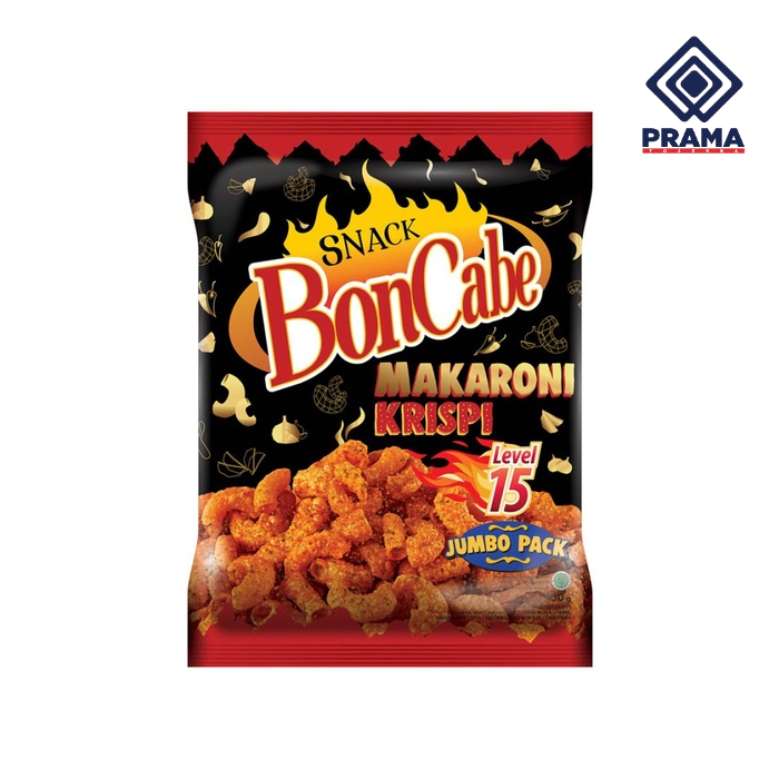 

BONCABE SNACK MAKARONI LEVEL 15 150GR