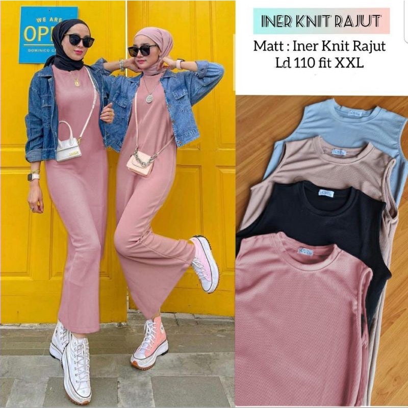 XXL JESI INNER RAJUT MAXI / JESI INNER RAJUT MAXI / DRESS MAXI