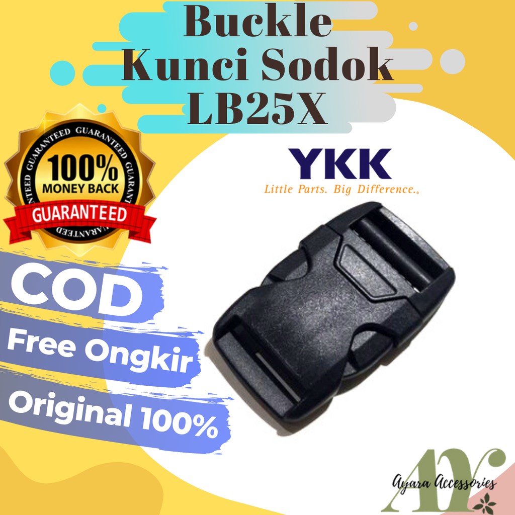 BUCKLE KUNCI SODOK YKK LB25X