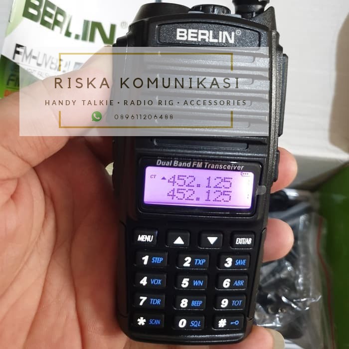 HT BERLIN FM-UV82 DUALBAND - HT BERLIN UV 82 DUALBAND MURAH