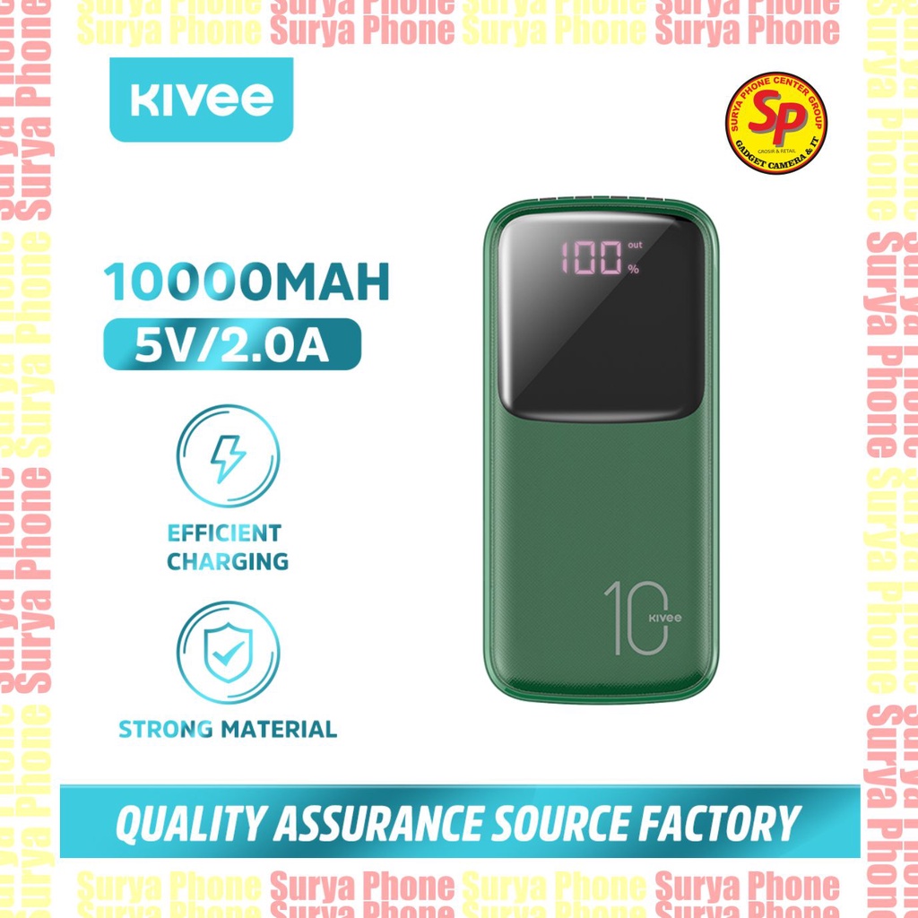 KIVEE PT38P POWER BANK 10000mAh