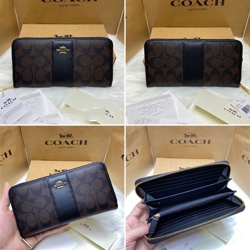 Dompet Wanita Coach Clearance sale ori FO lipat kecil dompet handphone