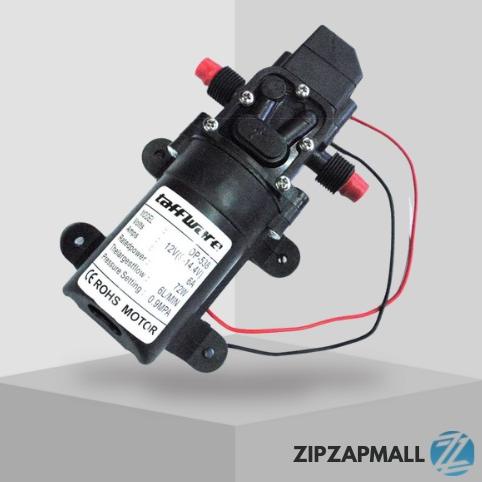(TERBAIK)Pompa Air Elektrik High Pressure 12V 72W 130PSI / Pompa Air Mini Aquarium / Pompa Pendorong
