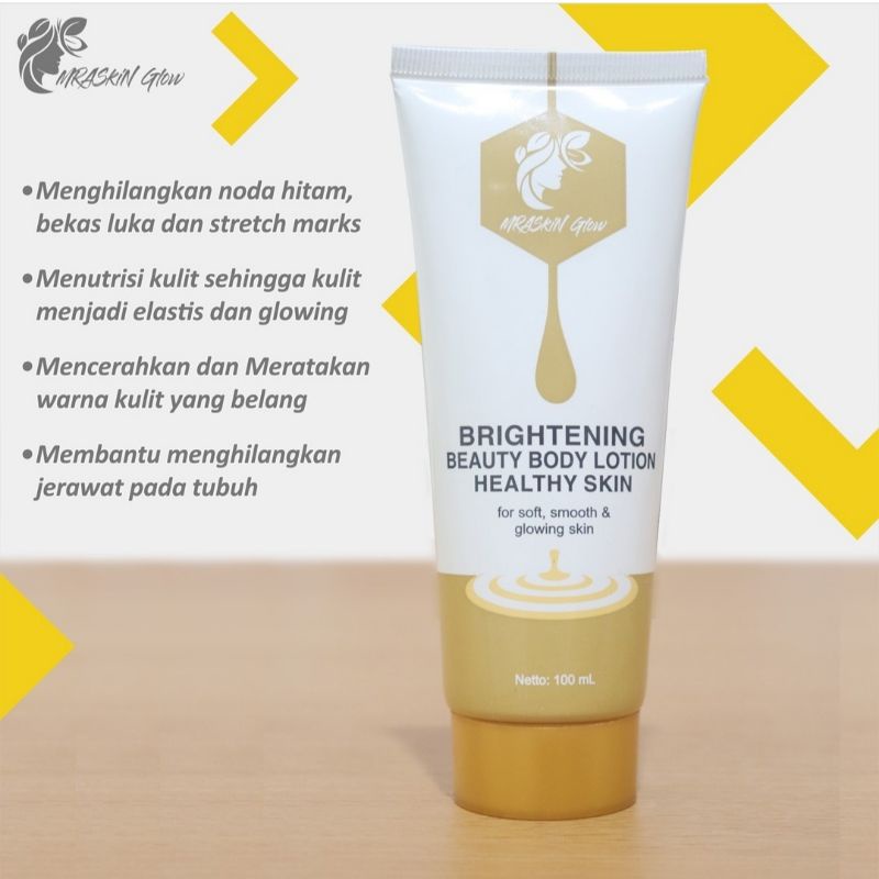 Mraskin glow brightening body lotion