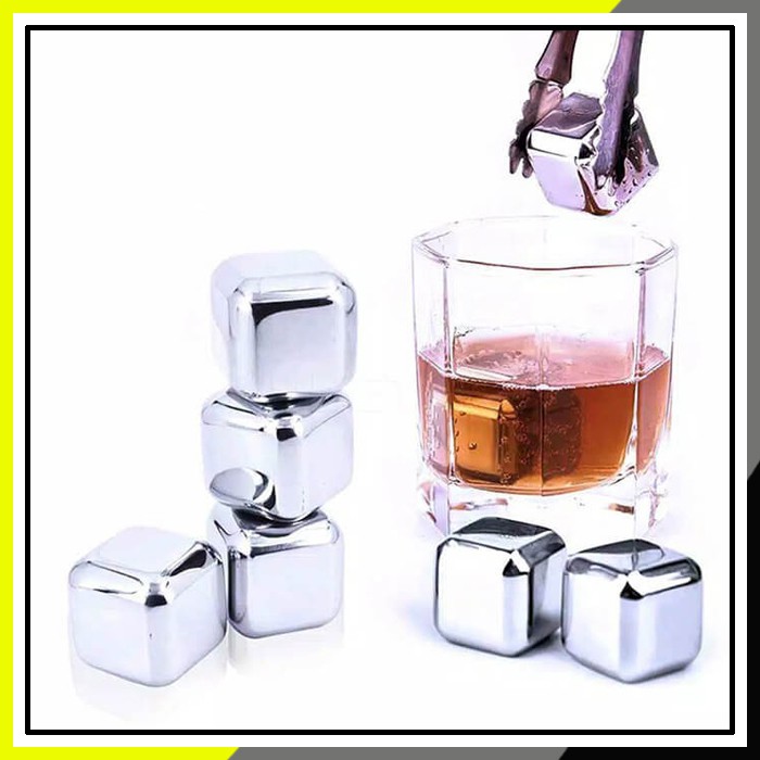 

Es Batu Stainless Steel Ice Cube Reusable