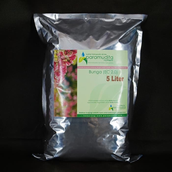 AB Mix Bunga 5 Liter Paramudita Nutrient Nutrisi Hidroponik