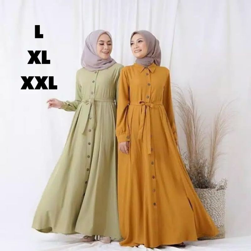  Gamis  Wanita Remaja Terbaru  Nibras Nb A05 Original Yang 