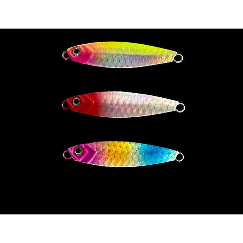 Umpan Pancing Metal Jig Best Seller Jigging Fishing Lure Castjig + treble dan assist Hook 7gr 10g 20 gram 30gr 40gr &quot;Sisik&quot;