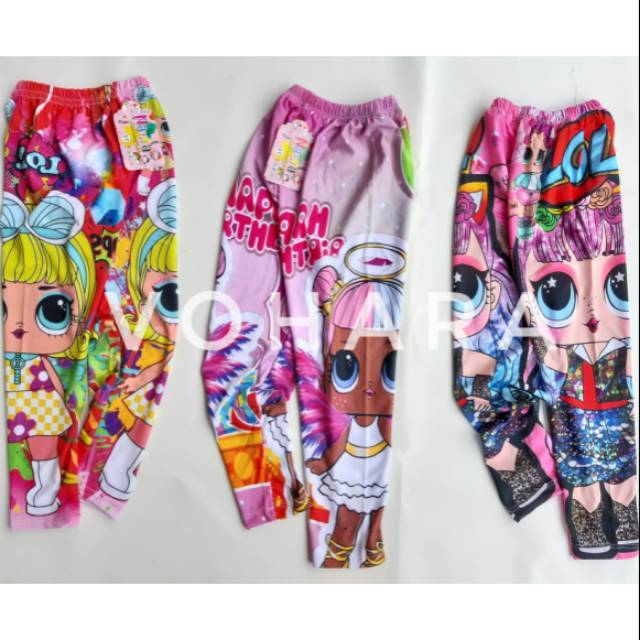 Legging Karakter Anak Legging fullprint