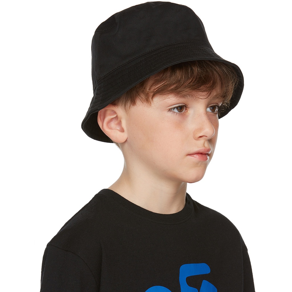 Topi Anak Bucket Hat Polos Unisex Berkualitas Usia 2 Tahun Sampai Remaja Golden1978