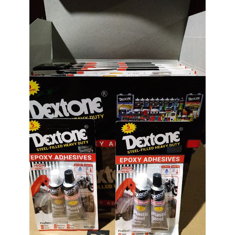 

Lem besi 5 menit merk dexton 1lusin