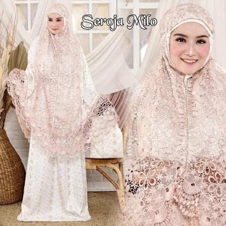 MUKENA SUTRA PARIS KD RENDA ORIJINAL/HARGA TERMURAH