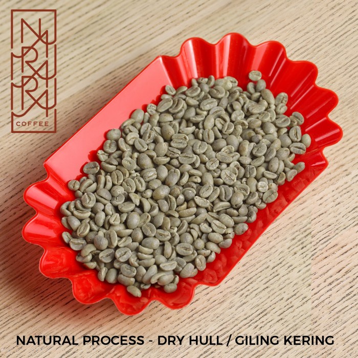 

H2J021 Green Bean 1Kg Natural Process - Sumatra Arabika Sipirok Biji Kopi - Dry Hull Hyh1Yjj