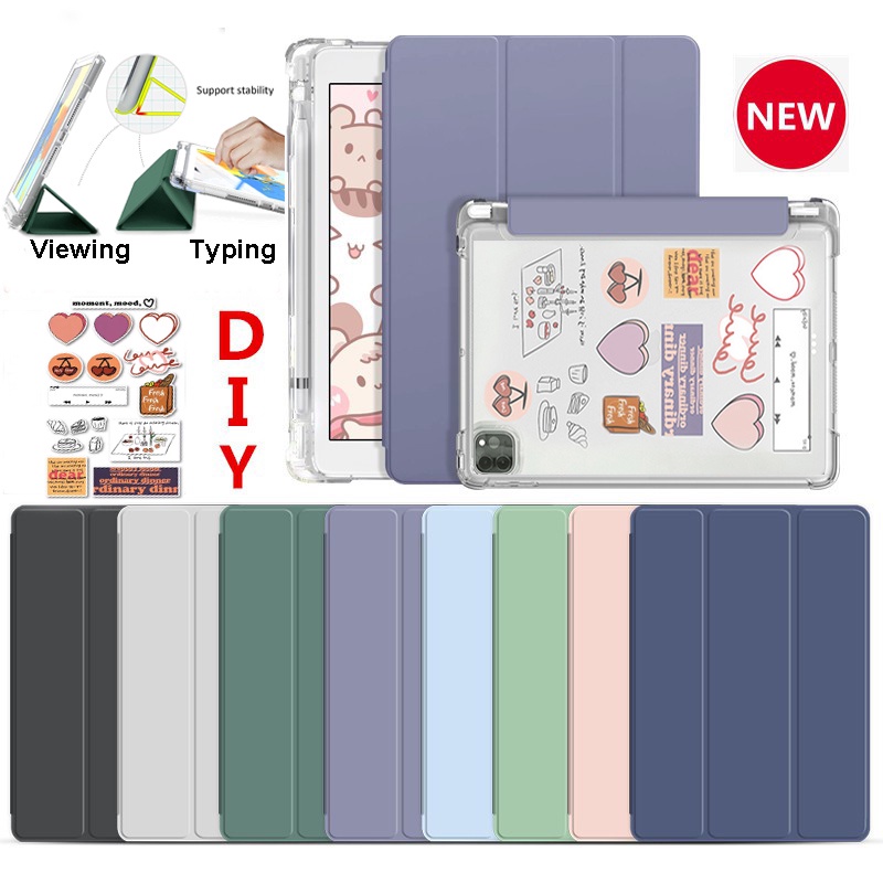 iPad Case for iPad Air M3 Air 7 6 Air5 10.9&quot; Gen 10 11th Mini 7 6 Magnetic Soft Case iPad 9 8 7 6 10.2&quot; 9.7&quot; Case iPad Pro11 Auto Wake/Sleep With Pencil Holder
