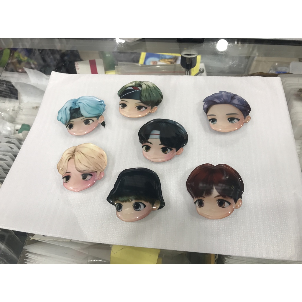 pop socket BTS army premium akrilik stand hp grip korea chubby lucu