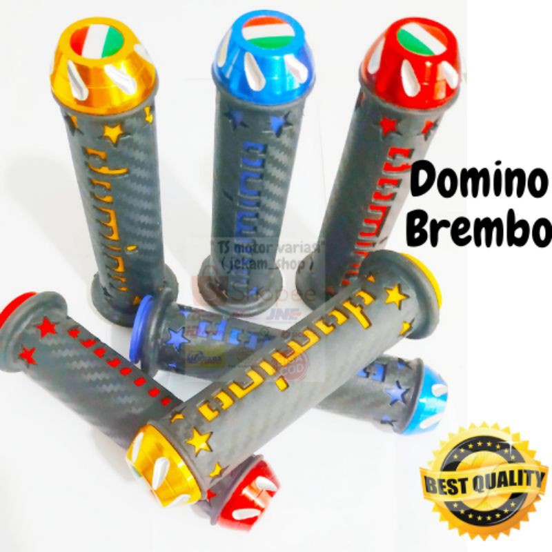 handgrip hengrip domino brembo new model utk semua motor beat vario acoppy mio ninja honda yamaha
