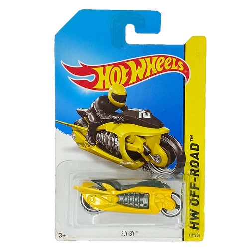Hot Wheels Fly By Kuning HW Off-Road Mainan Motor Hotwheels