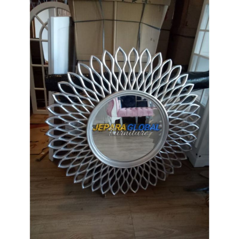 Figura Kaca Cermin jati Ornamen ( kaca dinding jati,kaca cermin ukir,figura ukir murah,kaca rias )