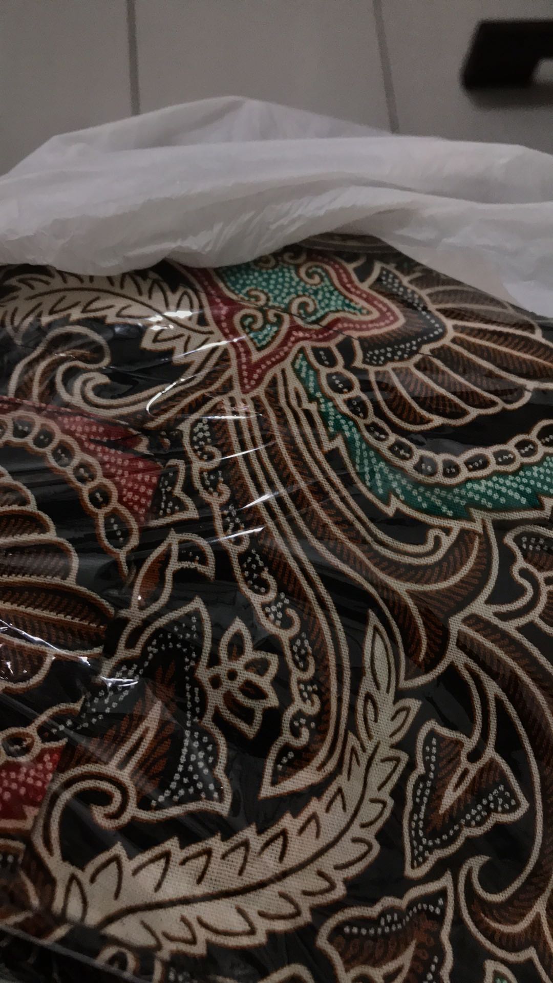 Promo Big Sale99 Bswart Batik Hrb026 Kenongo Hem Pendek Padi Pekalongan M L Xl Batik Pria Murah Mode