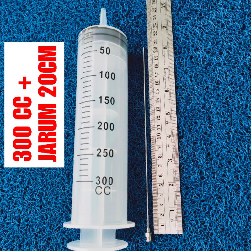 SUNTIKAN BESAR JUMBO LARGE SYRINGE- BIBIT PARFUM TINTA LABORATORIUM  TABUNG SUNTIK KAPASITAS BESAR JUMBO LARGE SYRINGE 300 CC BUKAN 150 ML 200ML 500cc - suntikan mainan suntikan tanpa jarum - spuit kue