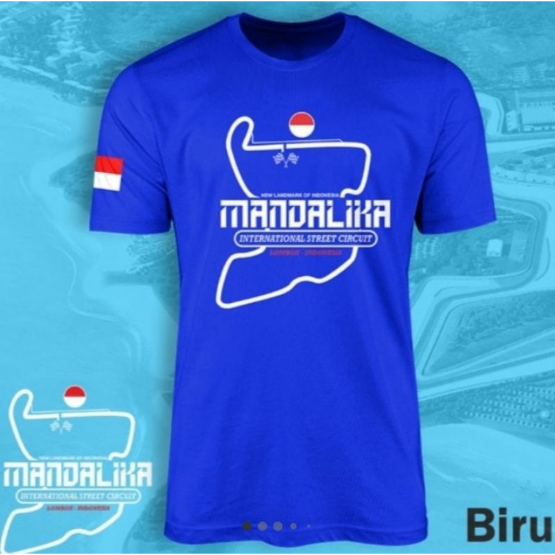 Kaos Baju Sirkuit Mandalika Lombok