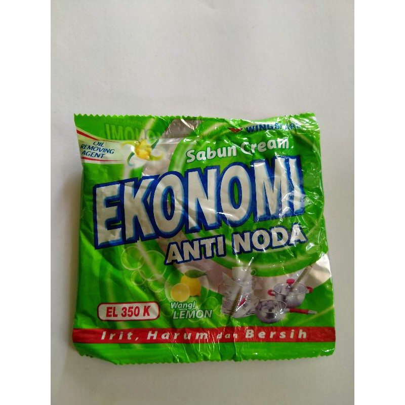 Sabun krim Wings Ekonomi/Biru 350k