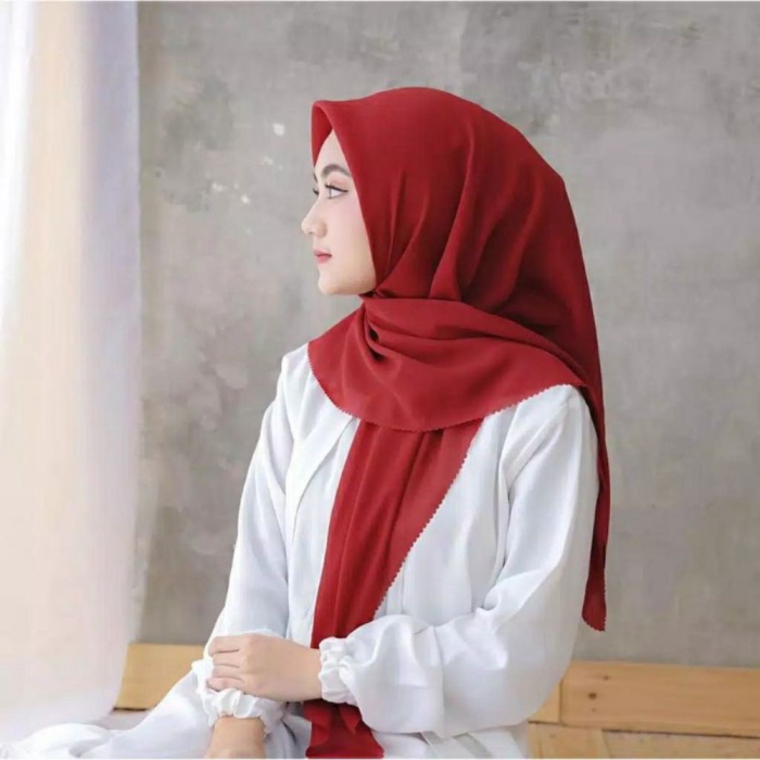 SEGI EMPAT BELLA LASER CUT - SUPERFINE COTTON - PREMIUM TERBARU - BASIC VOAL Promo