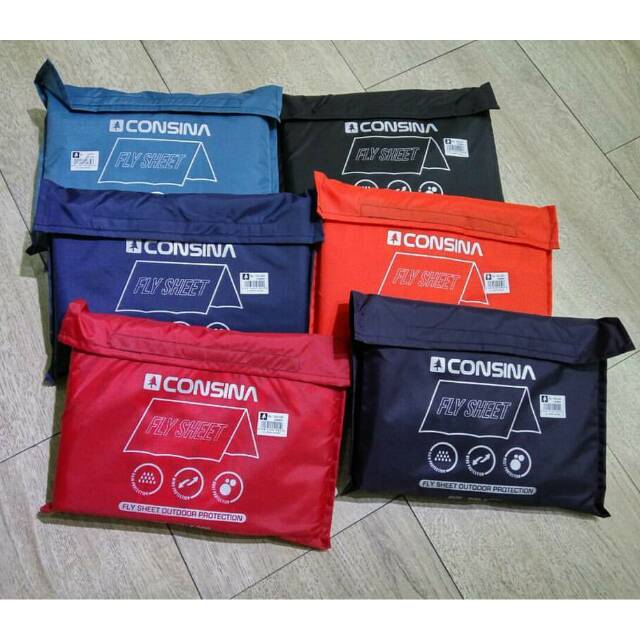 FLYSHEET BIVAK TENDA DARURAT CONSINA ORIGINAL OUTDOOR UKURAN 2X3 METER