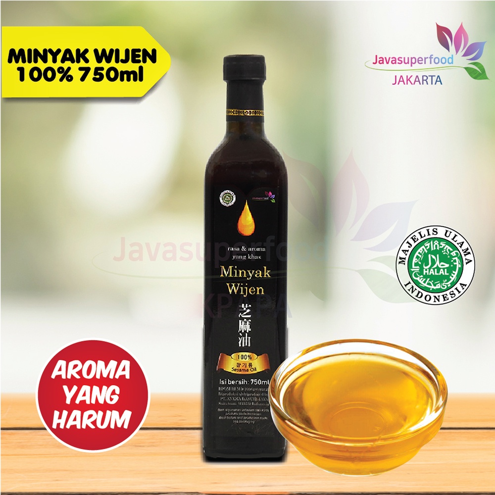 Minyak Wijen 100% 750 ML / SESAME OIL KOREA