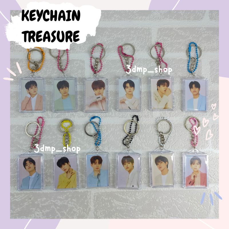 Gantungan kunci ganci keychain treasure