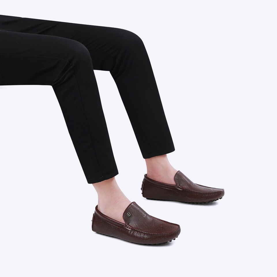 SEPATU PANSUS KULIT EVERBEST PRIA ORIGINAL LOAFER BRANDED COKLAT EM54